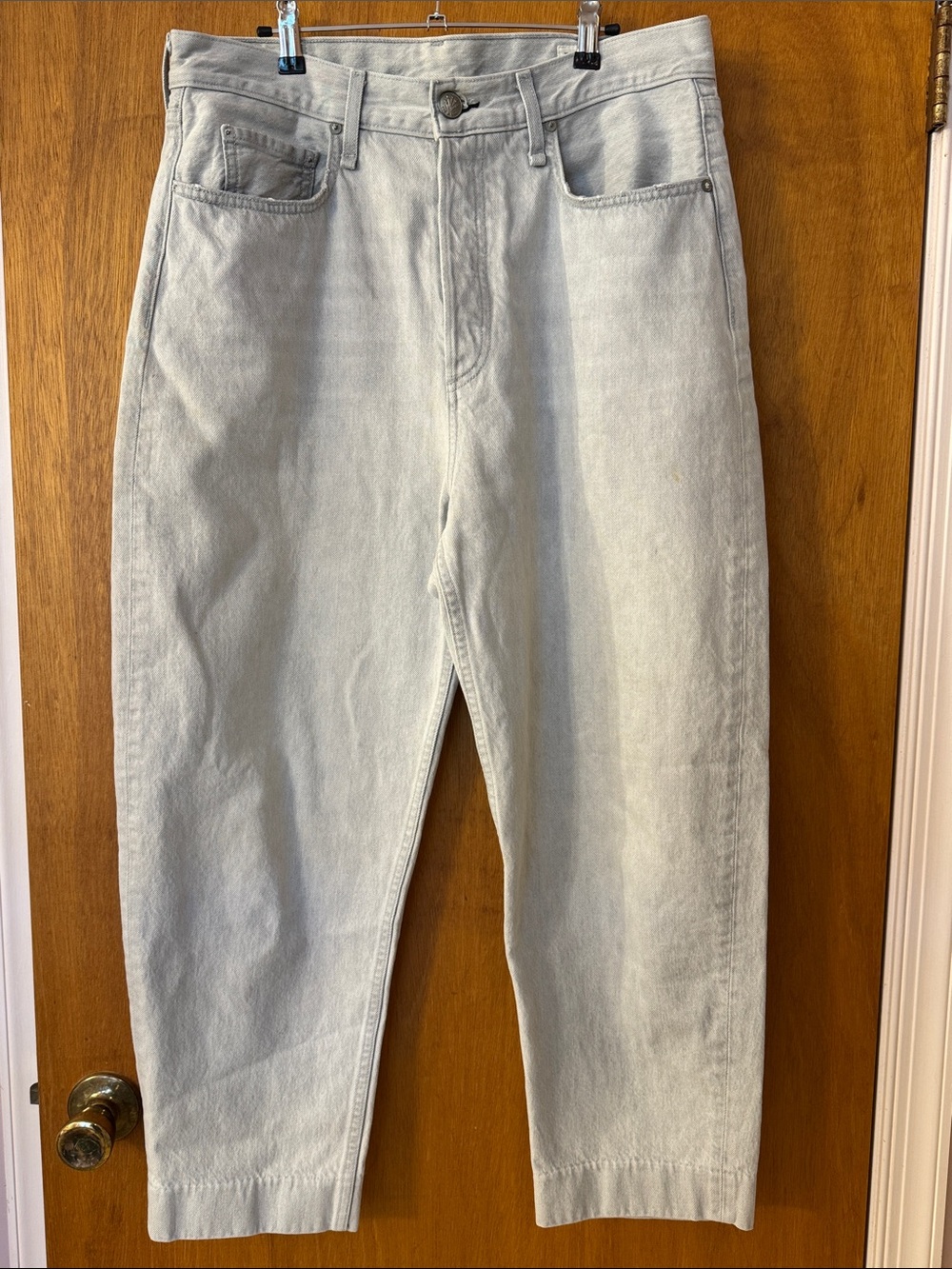 rag & bone 90’s High Rise Straight In Color Anchor -Women's Jeans Sz 31
